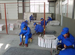 Taller de inspección de conectores para varillas