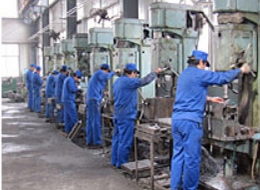 Taller de fabricación de conectores para varillas corrugadas